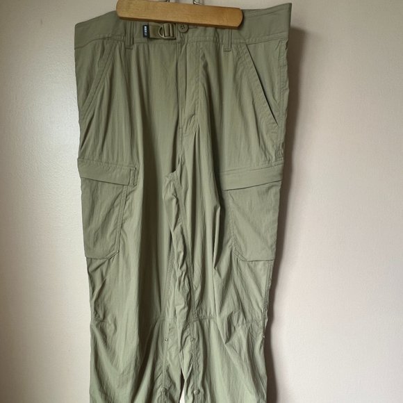 REI Co-op Cargo Pants Mens 32W x 30L Tan Relaxed Fit - Picture 1 of 8